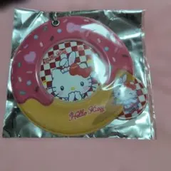 ハローキティ ドーナツ缶バッジ・ホルダーセット