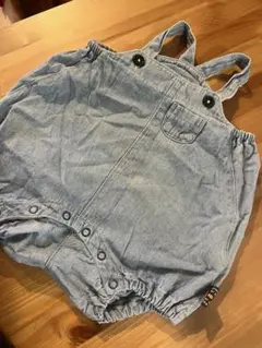 【BREEZE】ベビー　サロペット　デニム　70 ブリーズ