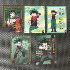 僕のヒーローアカデミア　緑谷出久　Pictas 5点セット