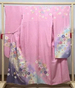 ★専用★美品 振袖 鶯色 若葉色 枝花 ナカノヒロミチ 身丈171.5cm 正絹 ☆専用☆美品 振袖 鶯色 若葉色 枝花 ナカノヒロミチ 身丈171.5cm 正絹