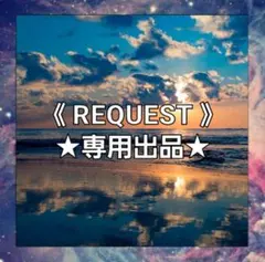 ★REQUEST専用出品No.4★《kao様専用》