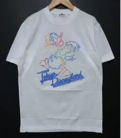 80s 【シングルステッチ】東京ディズニーランド 開園当時 ミッキー T 