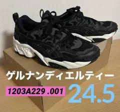 ASICS ゲルナンディ エルティー 24.5cm 黒