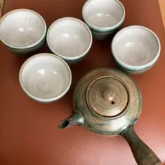 急須と湯呑み5個セット