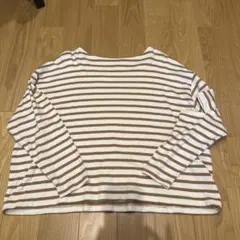 6(ROKU)＞BORDER SLIT SLEEVE PULLOVER - メルカリ