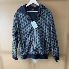 BALMAIN Paris モノグラム フーデッドブルゾン Lサイズのサムネイル