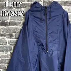 ヘリーハンセン ナイロンアノラックパーカー 古着 アウトドア ゆるだぼif5