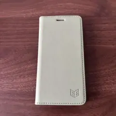 iPhone X/XS対応　手帳型ケース　ライトグリーン