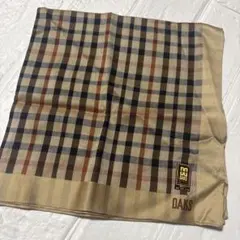 DAKS チェック柄 ハンカチ