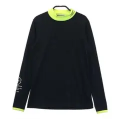 DECEMBER MAY 長袖シャツ 黒 蛍光