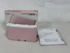 【動作確認済み】ニンテンドー3DSLL ピンクホワイト 3DS本体