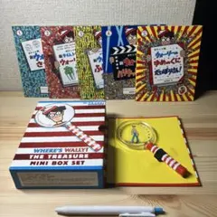【虫眼鏡付き】新ウォーリーをさがせ ポケット版 5冊セット 箱入り