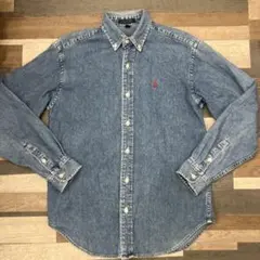 【RalphLauren】ラルフローレン　デニム　エイジング　刺繍