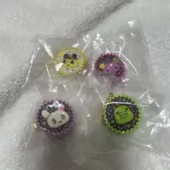 たまごっち　カップケーキ マスコット キーホルダー 4個セット　ガチャガチャ