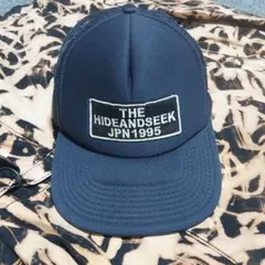 90s HIDEANDSEEK　メッシュキャップ　ネイビーのサムネイル