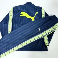 PUMA トラックジャケット 日本製 セットアップ プージャー 刺繍ロゴ