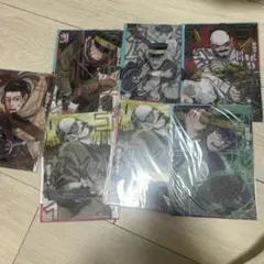 7枚　ゴールデンカムイ ミニクリアファイル コレクション　まとめ売り　ジャンプ