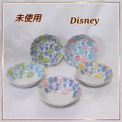 未使用 三郷陶器製 ディズニー フラワーミッキー ファイブボウル 5コセットのサムネイル