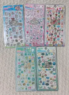 ジュエルプチドロップシール5枚セットです