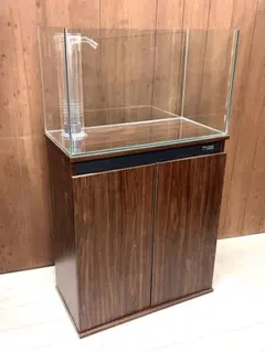 1セット限定 600x300x360㎜オールガラスオーバーフロー水槽 セット