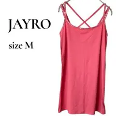 新品タグ付　JAYROジャイロ　ビジュースパンコール付キャミソール M ピンクのサムネイル