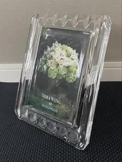 ウェッジウッド VERA WANG クリスタル ペプラムピクチャーフレーム