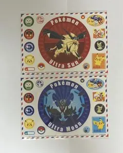 ポケットモンスター　ウルトラサン　ウルトラムーン　ステッカー　シール