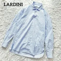 ラルディーニ　LARDINI イタリア製　コットン花柄刺繍シャツ　春夏　大きいのサムネイル