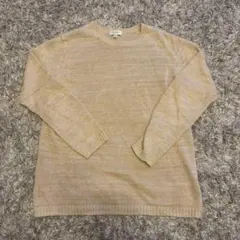 BEAUTY&YOUTH ベージュ ニットセーター M