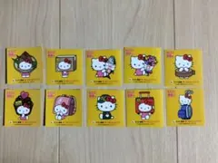 10枚 10種類 クロネコヤマト×ハローキティ ステッカー 非売品