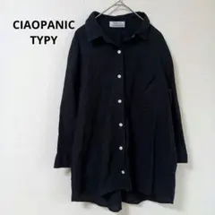 CIAOPANIC TYPY チャオパニック 長袖シャツ ブラック