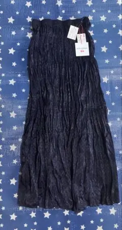 ユニクロ　UNIQLO イネス　ロングスカート　プリーツスカート