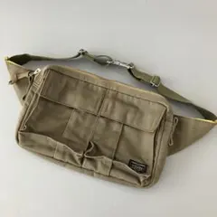 PORTER 吉田カバン PEACE ウエスト ボディバッグ/オリーブ/美品