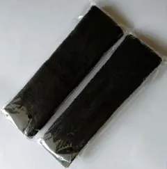 新品 黒 2本 ヘアバンド 厚め テニス スポーツ ジム タオル地 パイル地