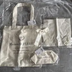 【新品未開封】Maison de FLEUR アイボリー 4点セット