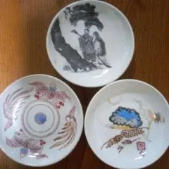 古い小皿３枚