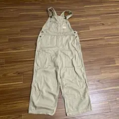 美品　JaVa オーバーサイズサロペット　L オーバーオール　ベージュ