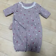 新生児　ロンパース　バースデイ　ママラク　mamaraku 50 60 70