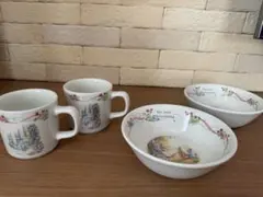 ピーターラビット 食器21点セット Wedgwood 大皿深皿カップ&ソーサー