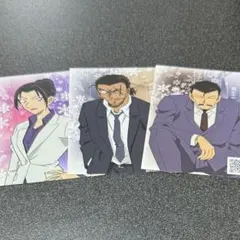 名探偵コナン 毛利小五郎 大和勘助 上原由衣　ARポストカード