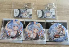 ホロライブ×ストリートファイター6 兎田ぺこら 缶バッジ アクキー 5点セット