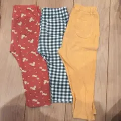 ユニクロ ベビーレギンス3点セット サイズ80