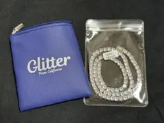 Glitter テニスチェーンネックレス