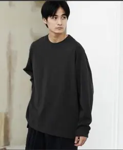 EXTRA FINE COTTON SIDE SLIT BASIC L/Sのサムネイル