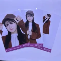 乃木坂46 生写真　オーバージャケット＋キャップ　3種コンプ　瀬戸口心月