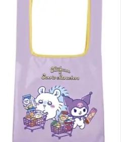 ちいかわ×サンリオキャラクターズ　エコバッグ　モモンガ　クロミのサムネイル