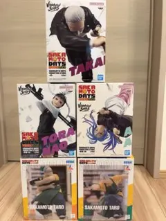 サカモトデイズ　坂本太郎 店長&本気ver. 篁　虎丸尚 赤尾晶　フィギュア