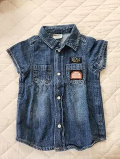 BREEZE　ブリーズ　デニムシャツ　90