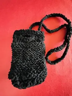 21,780円　未使用　センソユニコ慈雨　編み込みポシェット