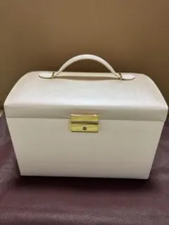 ホワイトアクセサリーケース